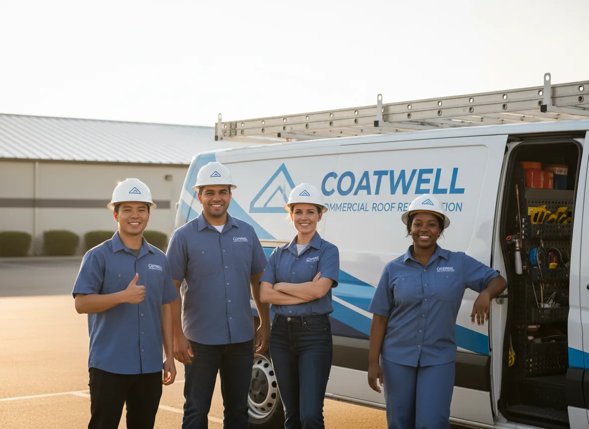 Commercial roof coating company in South Chatham, MA